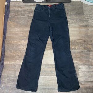 NYDJ Black Flare Jeans stretch size 6